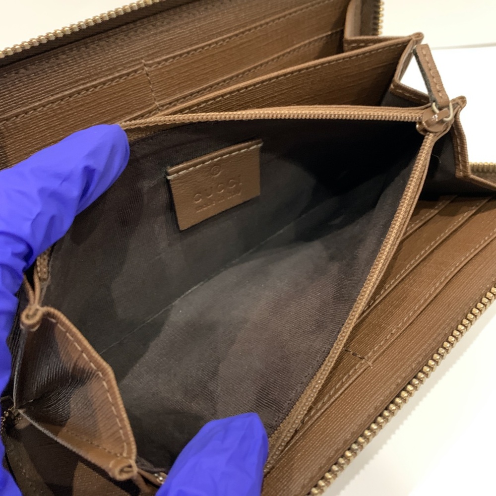 Gucci Beige Long Wallet - Picture 10 of 12